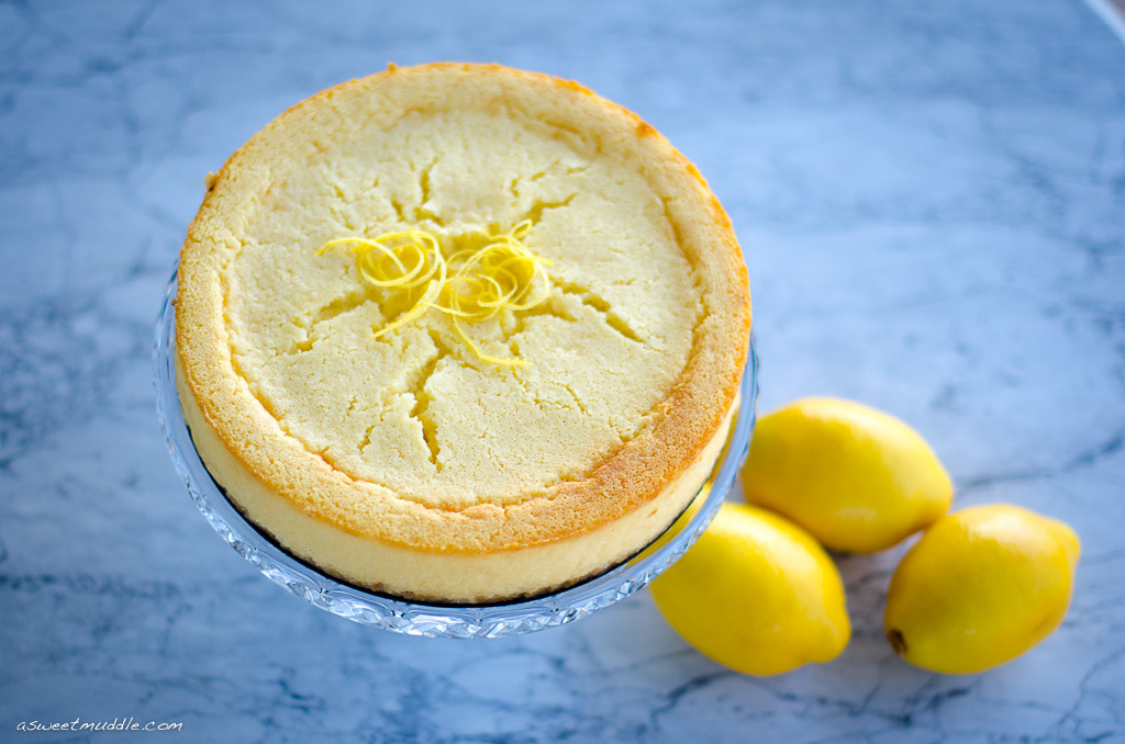 Classic baked cheesecake - A Sweet Muddle