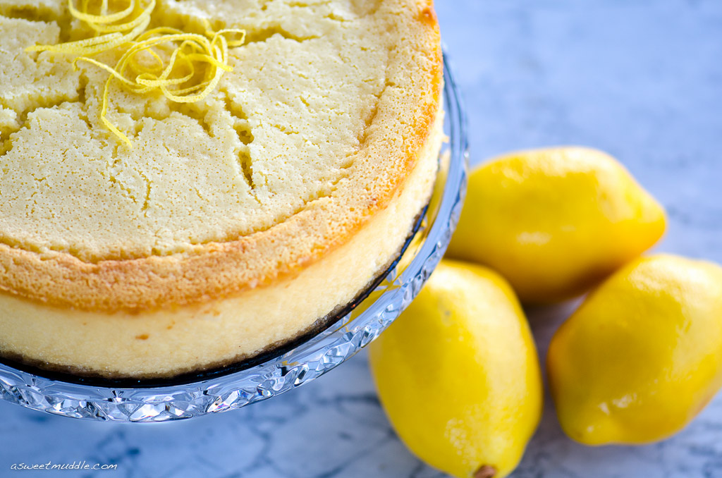 Classic baked cheesecake - A Sweet Muddle