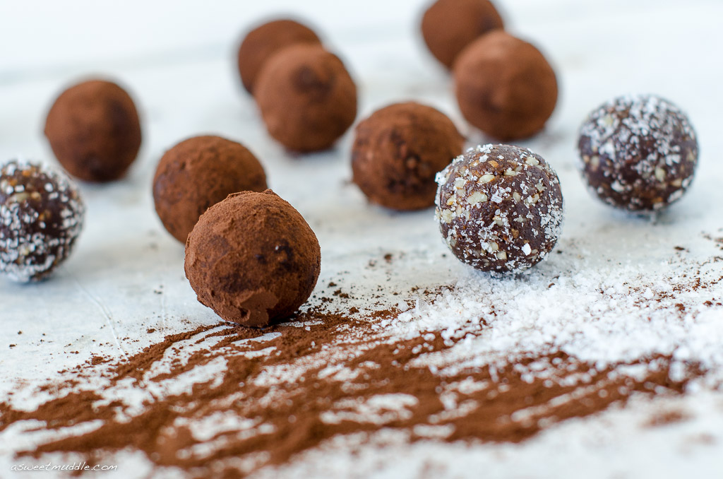Sweet and salty fudge balls - A Sweet Muddle
