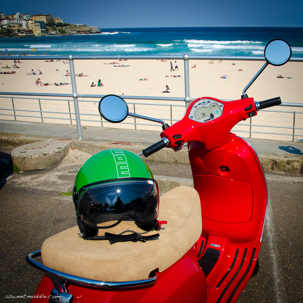 My little red Vespa - A Sweet Muddle